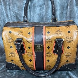 Authentic Vintage MCM Boston Visetos Bag